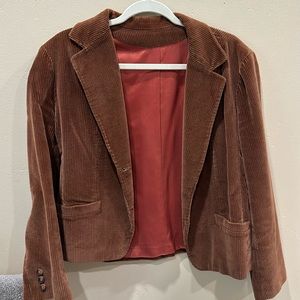 Vintage corduroy blazer